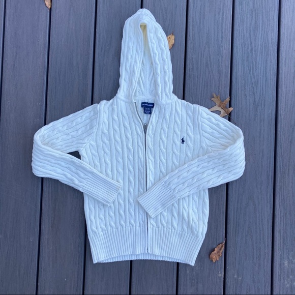 Ralph Lauren Other - Ralph Lauren Cabled Zip Sweater